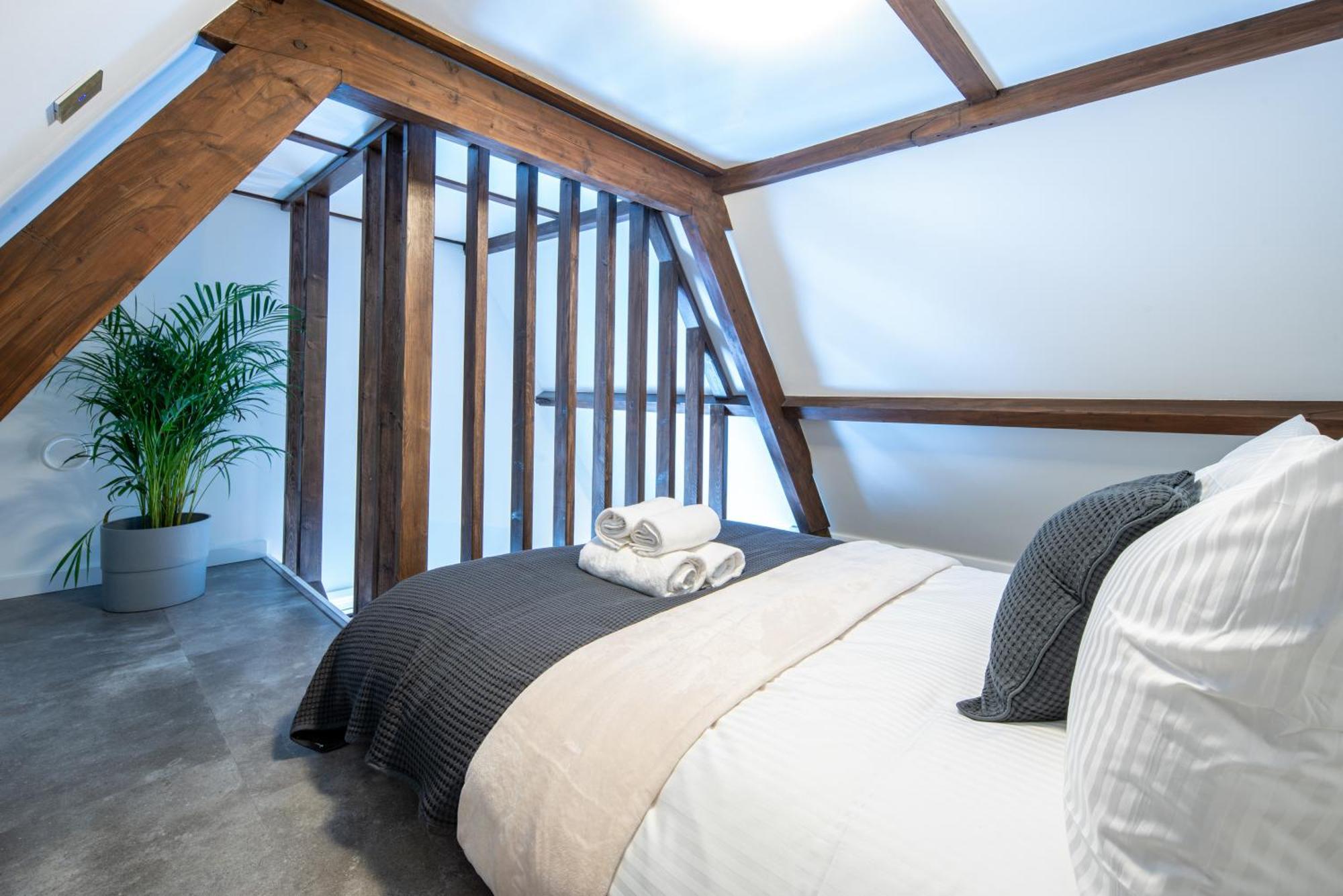 سخيدام New Family Penthouse 7Min From Rotterdam Central Station Top Floor App4 المظهر الخارجي الصورة